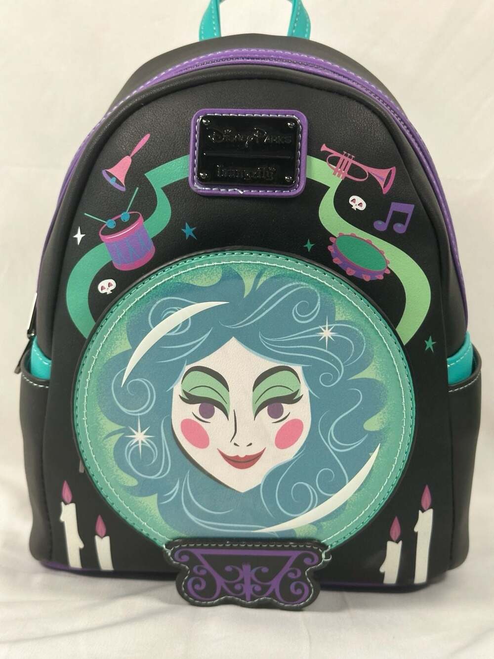 Loungefly Disney Parks The Haunted Mansion Madame Leota Mini Backpack NWT